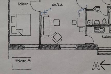 Wohnung Würzburg Frauenland - 2 Zimmer, 47 m&sup2;, 650&euro; | Angebot:25257460