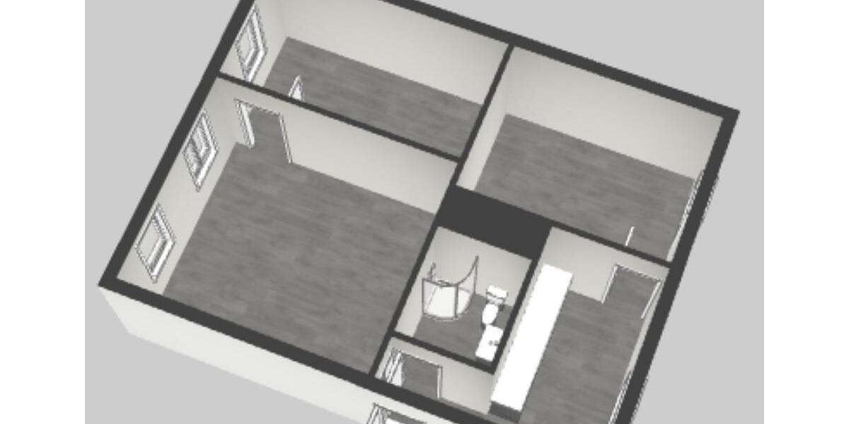 Schöne 3 Raum Wohnung 58 qm in Hasselfelde im Zentrum 3 zimmer