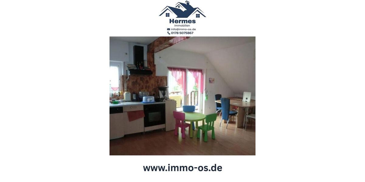 Maisonettenwohnung Bersenbrück - 4 Zimmer, 130 m&sup2;, 860&euro; | Angebot:25972316