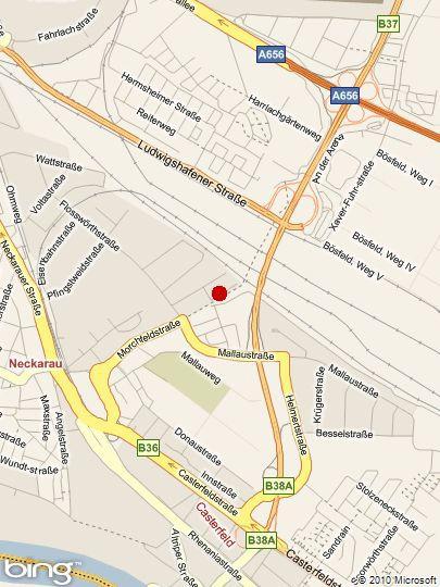 Dachgeschoßwohnung Mannheim Niederfeld - 2 Zimmer, 54 m&sup2;, 621&euro; | Angebot:24324082