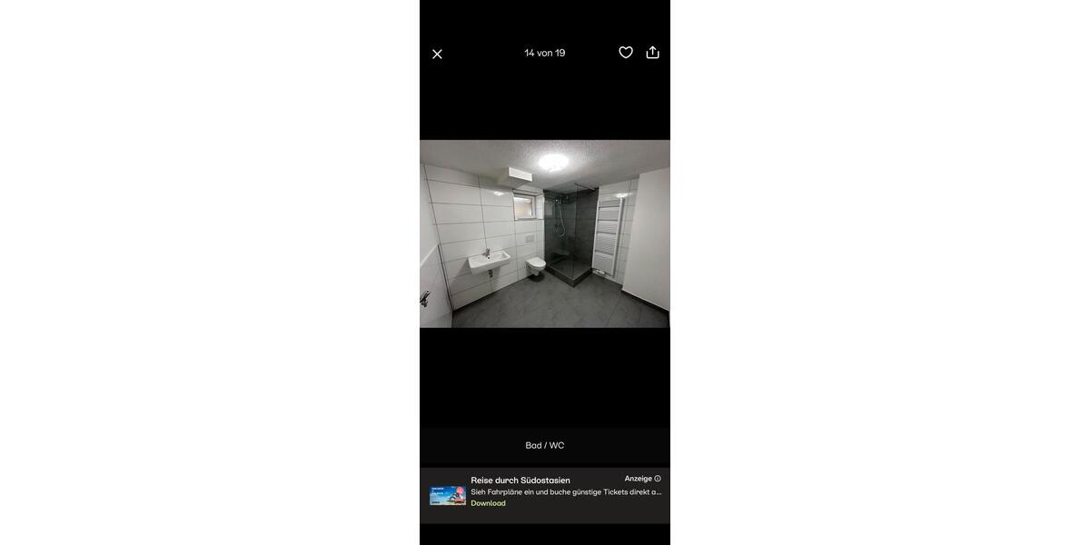 Erdgeschoßwohnung Aalen Ebnat - 1.5 Zimmer, 61 m&sup2;, 750&euro; | Angebot:26540025