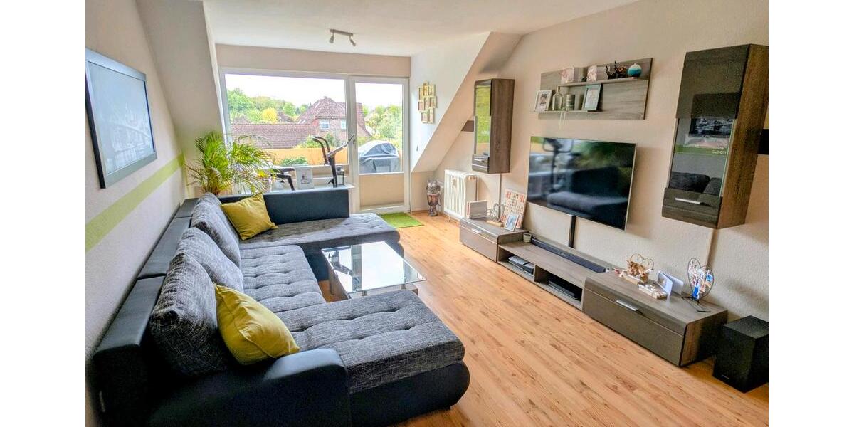 Dachgeschoßwohnung Kropp - 3 Zimmer, 57 m&sup2;, 600&euro; | Angebot:26610795