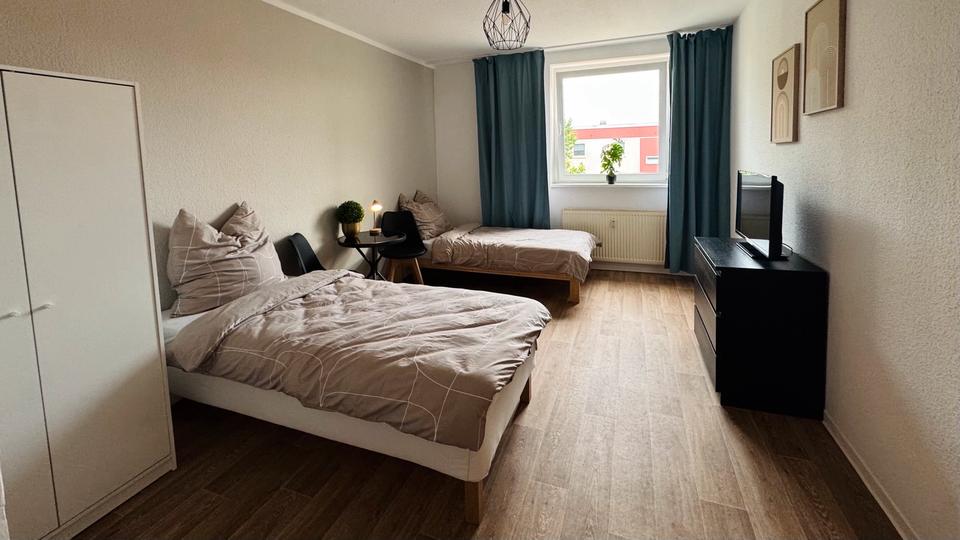 Wohnen auf Zeit Potsdam Drewitz - 3 Zimmer, 61 m&sup2;, 30&euro; | Angebot:25839609