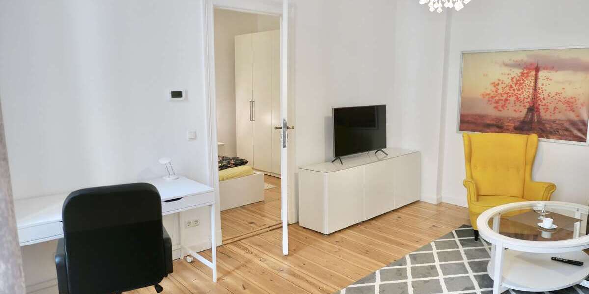 Etagenwohnung Berlin Charlottenburg - 2 Zimmer, 64 m&sup2;, 1.600&euro; | Angebot:27293832
