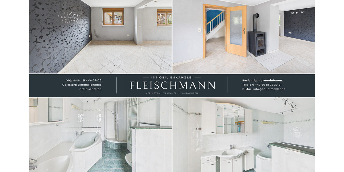 Großzügiges Wohnhaus mit viel Platz & Entwicklungsmöglichkeiten zur Miete - Einfamilienhaus Bischofrod | Angebot:26530295