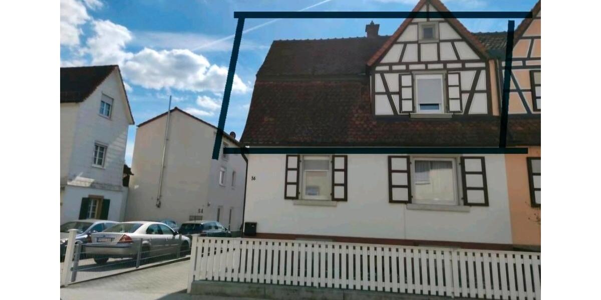 Dachgeschoßwohnung Heppenheim (Bergstraße) - 1.5 Zimmer, 45 m&sup2;, 750&euro; | Angebot:26529455