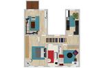 Etagenwohnung Meißen - 3 Zimmer, 81 m&sup2;, 530&euro; | Angebot:25319795
