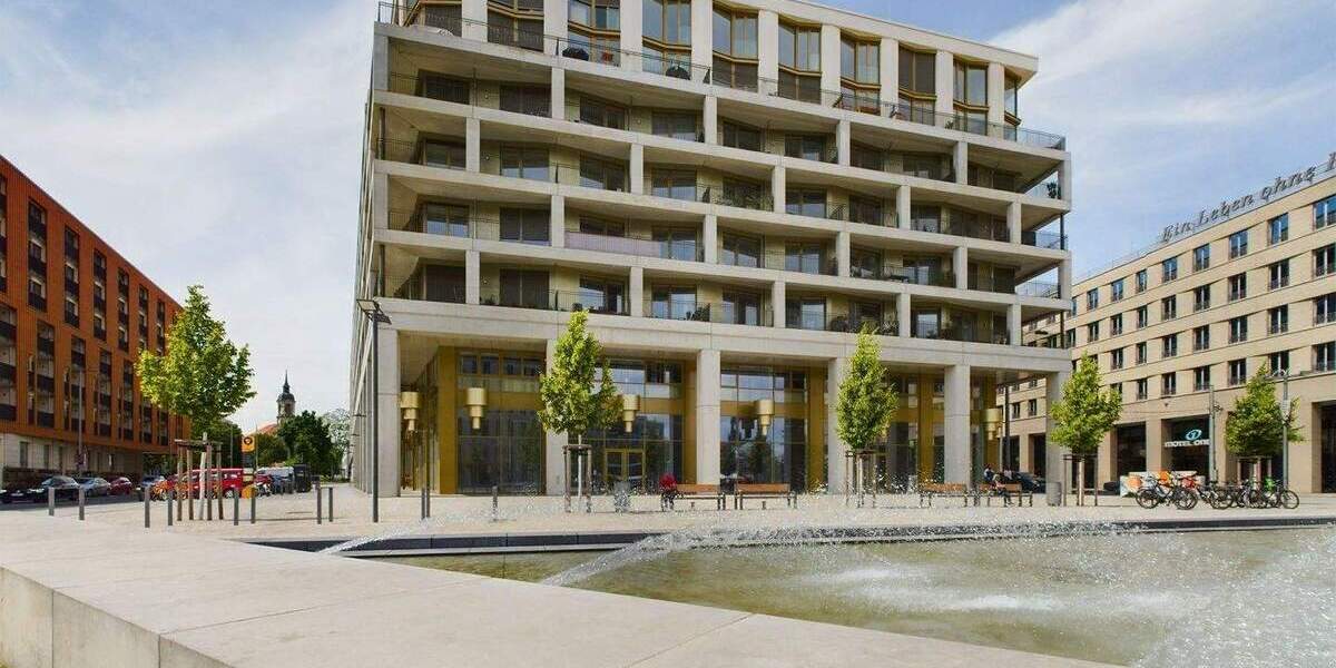 Etagenwohnung Dresden Wilsdruffer Vorstadt/Seevorstadt-West - 2 Zimmer, 55 m&sup2;, 850&euro; | Angebot:25215886