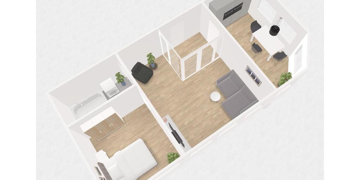 Erdgeschoßwohnung Bad Hersfeld - 2 Zimmer, 60 m&sup2;, 618&euro; | Angebot:26619781
