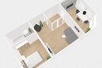 Erdgeschoßwohnung Bad Hersfeld - 2 Zimmer, 60 m&sup2;, 618&euro; | Angebot:26619781