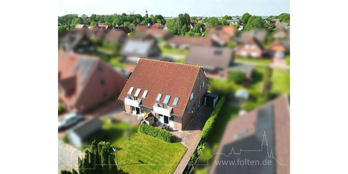 Etagenwohnung Jemgum - 3 Zimmer, 53 m&sup2;, 545&euro; | Angebot:27004751