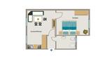 Erdgeschoßwohnung Bochum Bochum-Ost - 2.5 Zimmer, 48 m&sup2;, 445&euro; | Angebot:26687138