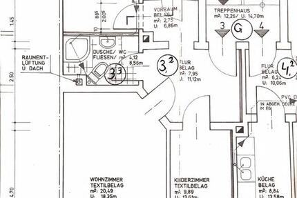 Wohnung Zittau - 3 Zimmer, 63 m&sup2;, 370&euro; | Angebot:26035276