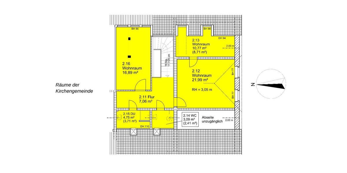 Maisonettenwohnung Kyritz - 5 Zimmer, 194 m&sup2;, 1.300&euro; | Angebot:26082938