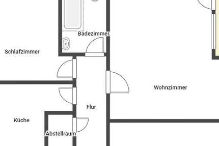 Wohnung Neustadt an der Weinstraße - 2 Zimmer, 37 m&sup2;, 419&euro; | Angebot:27067237
