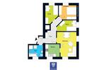 Erdgeschoßwohnung Großschirma - 4 Zimmer, 74 m&sup2;, 475&euro; | Angebot:26432015