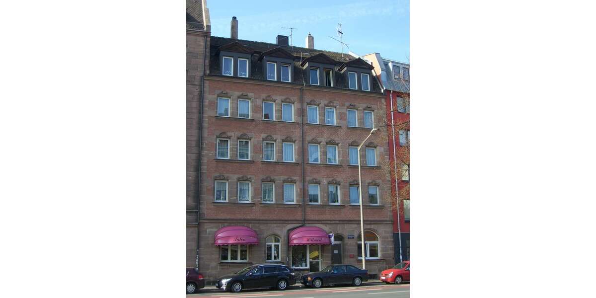 Etagenwohnung Nürnberg Kleinweidenmühle - 3 Zimmer, 55 m&sup2;, 600&euro; | Angebot:26732588
