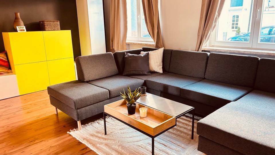 3-Zimmer-Wohnung – Südbalkon ☀️zentral, möbliert