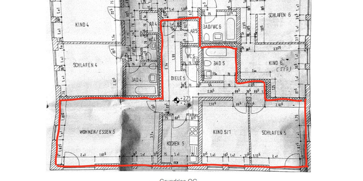 Etagenwohnung Grafengehaig - 3 Zimmer, 95 m&sup2;, 855&euro; | Angebot:25961675