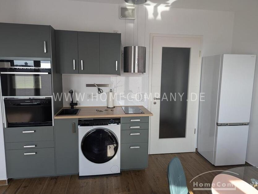 MöbliertFurnished 1-Zimmer Apartment in Dresden-Hafencity mit Balkon 2 Personen
