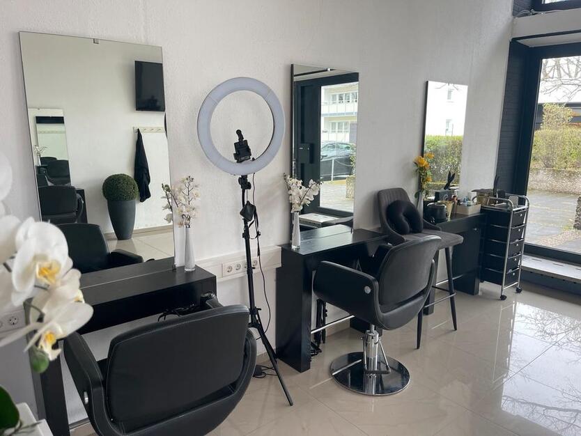 Friseurstuhl in einem Friseursalon