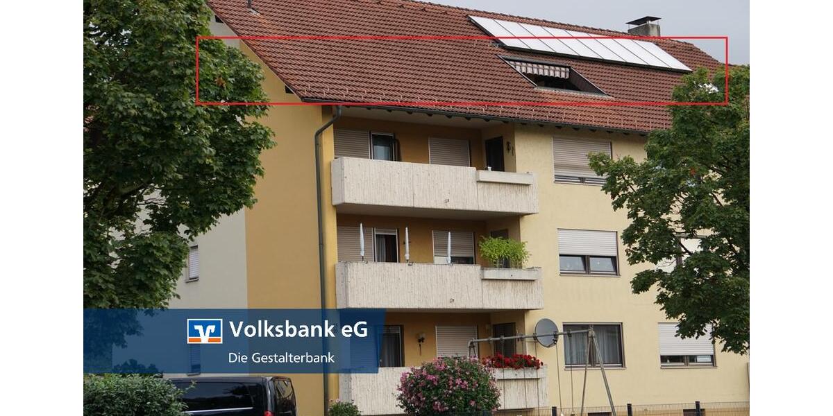 *** Bad Säckingen: zentrumsnahe 4,5-Zimmer Dachgeschosswohnung mit Loggia und Garage zur Miete! *** 4 zimmer