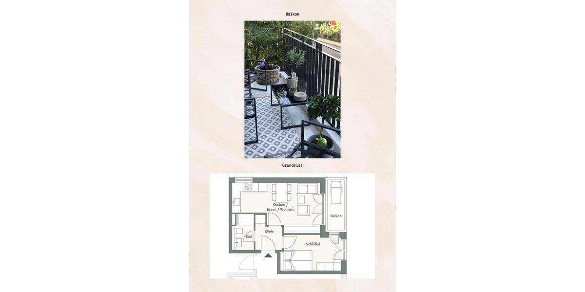 Etagenwohnung Ingolstadt Münchener Straße - 2 Zimmer, 39 m&sup2;, 700&euro; | Angebot:26556999