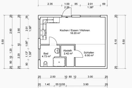 kleines Häuschen zu vermieten 1 zimmer