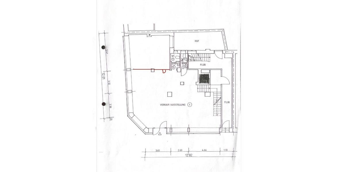 Gewerbeobjekt Wuppertal Elberfeld - 1.150&euro; | Angebot:24716617