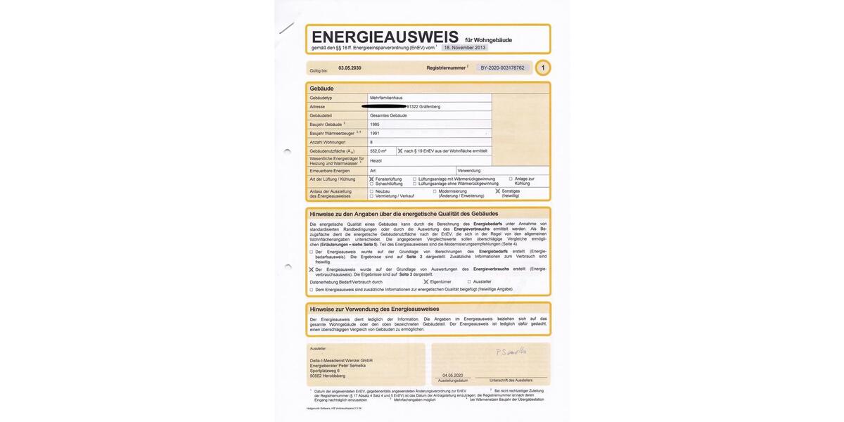 Erdgeschoßwohnung Gräfenberg - 2 Zimmer, 63 m&sup2;, 540&euro; | Angebot:25005345