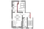 Etagenwohnung Grünberg - 2 Zimmer, 80 m&sup2;, 800&euro; | Angebot:26483768