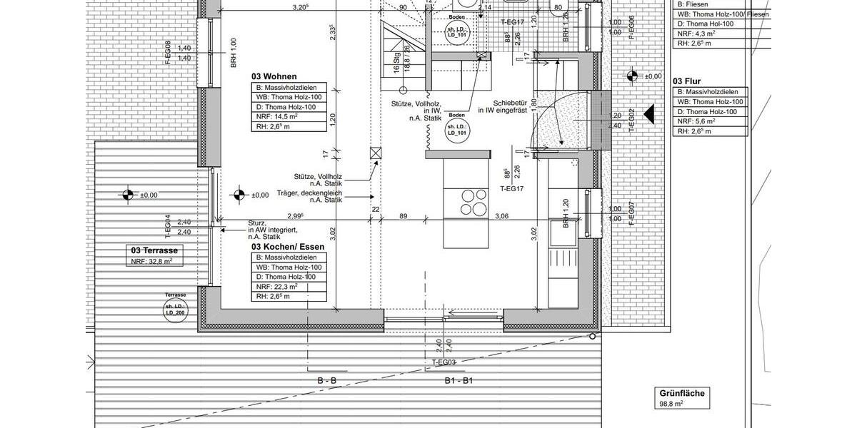 Maisonettenwohnung Buch am Erlbach - 3.5 Zimmer, 120 m&sup2;, 1.750&euro; | Angebot:26363017