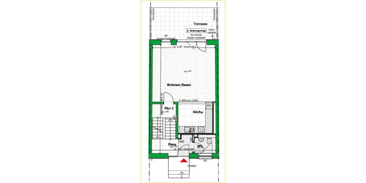 Reihenhaus Erding - 4 Zimmer, 138 m&sup2;, 2.090&euro; | Angebot:26098898