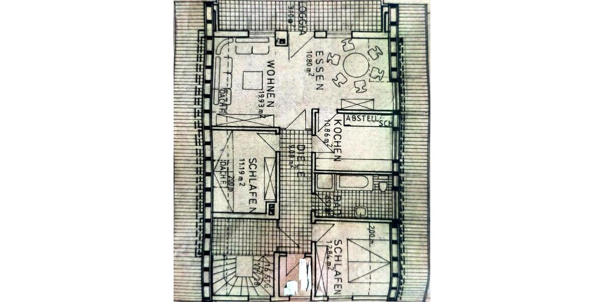 Etagenwohnung Saarburg - 3 Zimmer, 88 m&sup2;, 630&euro; | Angebot:25908713