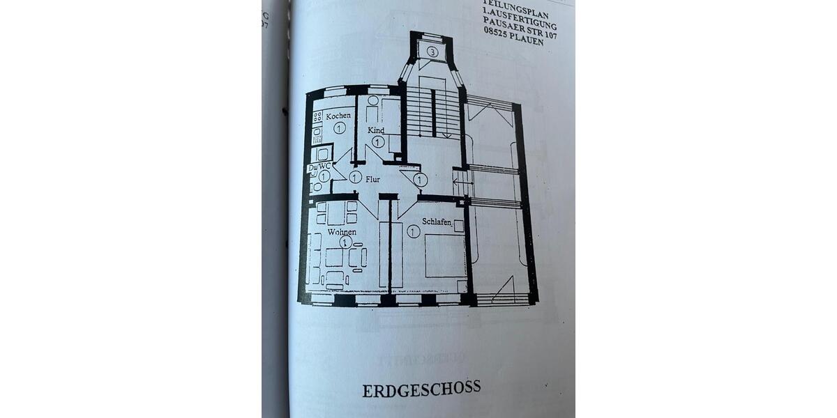 Erdgeschoßwohnung Plauen Bahnhofsvorstadt - 3 Zimmer, 62 m&sup2;, 295&euro; | Angebot:26423236