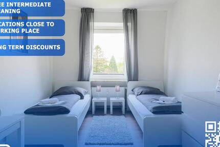 Wohnen auf Zeit Schwerte - 3 Zimmer, 65 m&sup2;, 18&euro; | Angebot:24617922