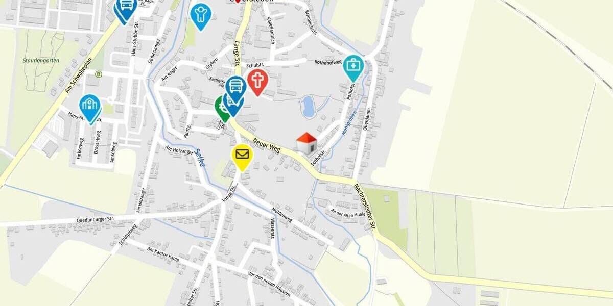 Etagenwohnung Gatersleben Gatersleben - 3 Zimmer, 57 m&sup2;, 418&euro; | Angebot:26470480
