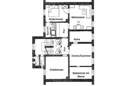 Wohnung Crimmitschau - 4 Zimmer, 105 m&sup2;, 650&euro; | Angebot:25962394