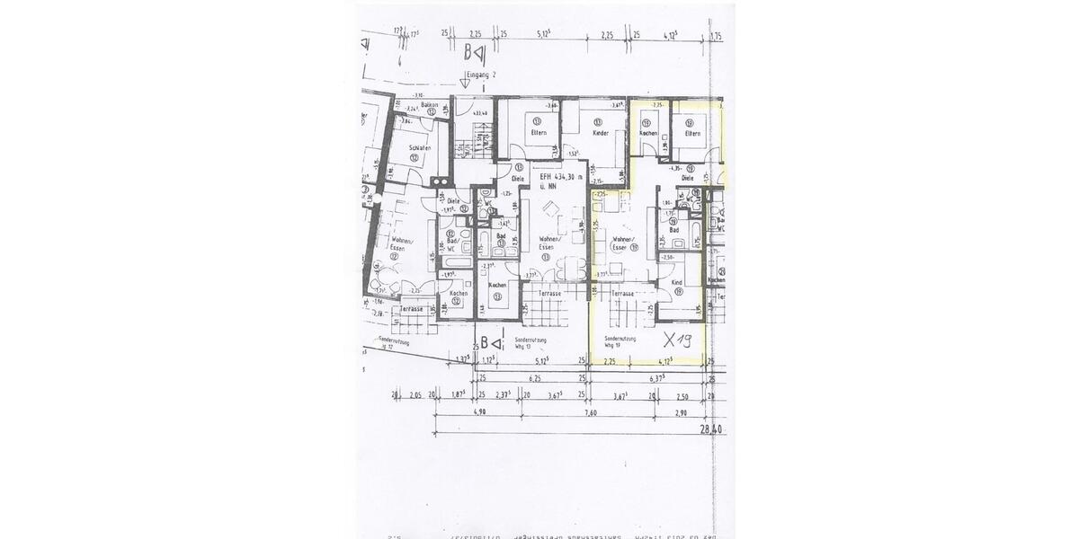 Erdgeschoßwohnung Lauda-Königshofen Königshofen - 3 Zimmer, 70 m&sup2;, 1.200&euro; | Angebot:25125662