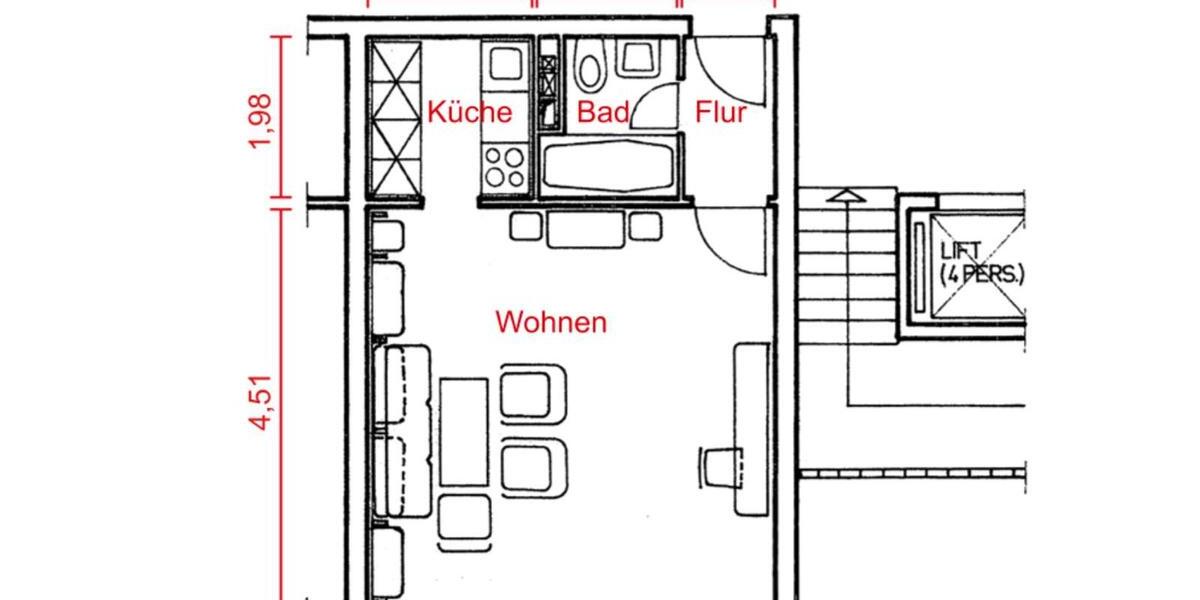 Einzimmerwohnung mit sehr guter Anbindung; 21.03. - 23.05. 1 zimmer