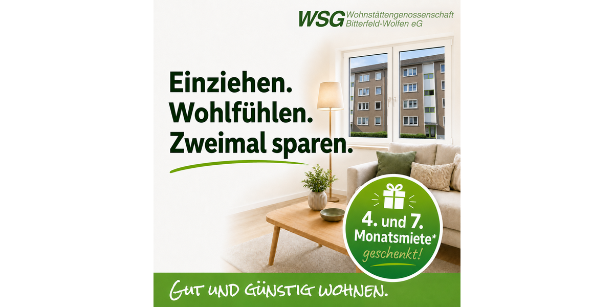 Etagenwohnung Bitterfeld-Wolfen OT Bitterfeld Bitterfeld - 4 Zimmer, 70 m&sup2;, 488&euro; | Angebot:17985911