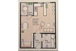 Etagenwohnung Schwabach - 1.5 Zimmer, 46 m&sup2;, 55&euro; | Angebot:26689345