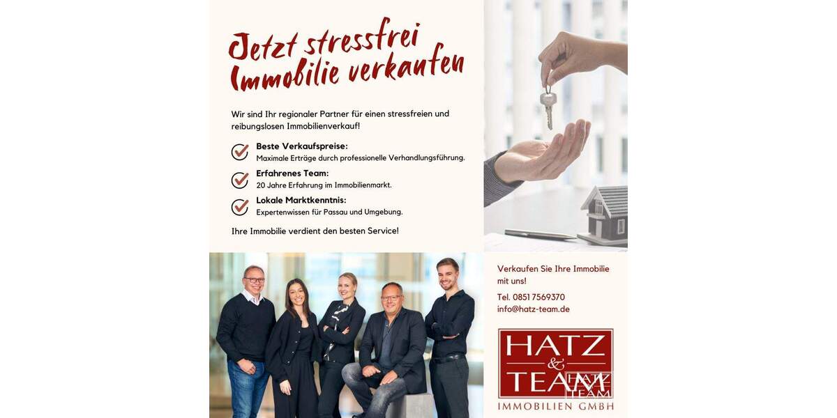 Etagenwohnung Passau Haidenhof-Nord - 2 Zimmer, 52 m&sup2;, 590&euro; | Angebot:25195112