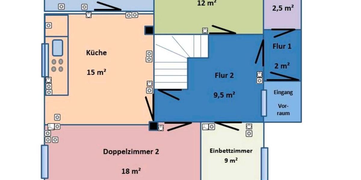 Wohnen auf Zeit Mücke - 3 Zimmer, 60 m&sup2;, 30&euro; | Angebot:26615991