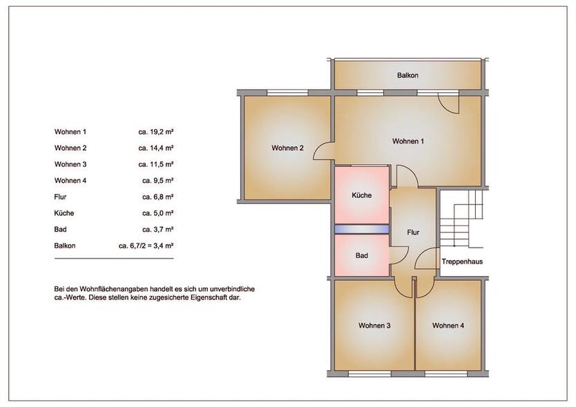 4 Zimmer in attraktiver Lage