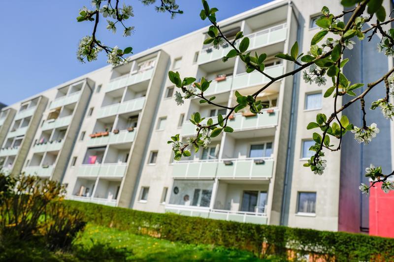 3-RaumWohnung mit Wohnküche