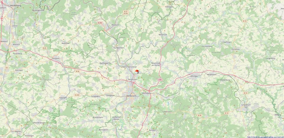 Maisonettenwohnung Bad Friedrichshall - 4 Zimmer, 96 m&sup2;, 1.310&euro; | Angebot:25972423