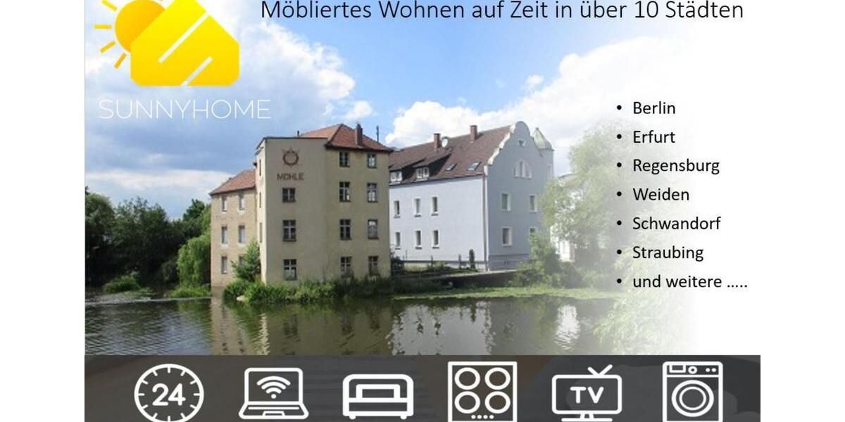 Monteurwohnung inkl. W-Lan, TV und Küche in Schwabach 3 zimmer