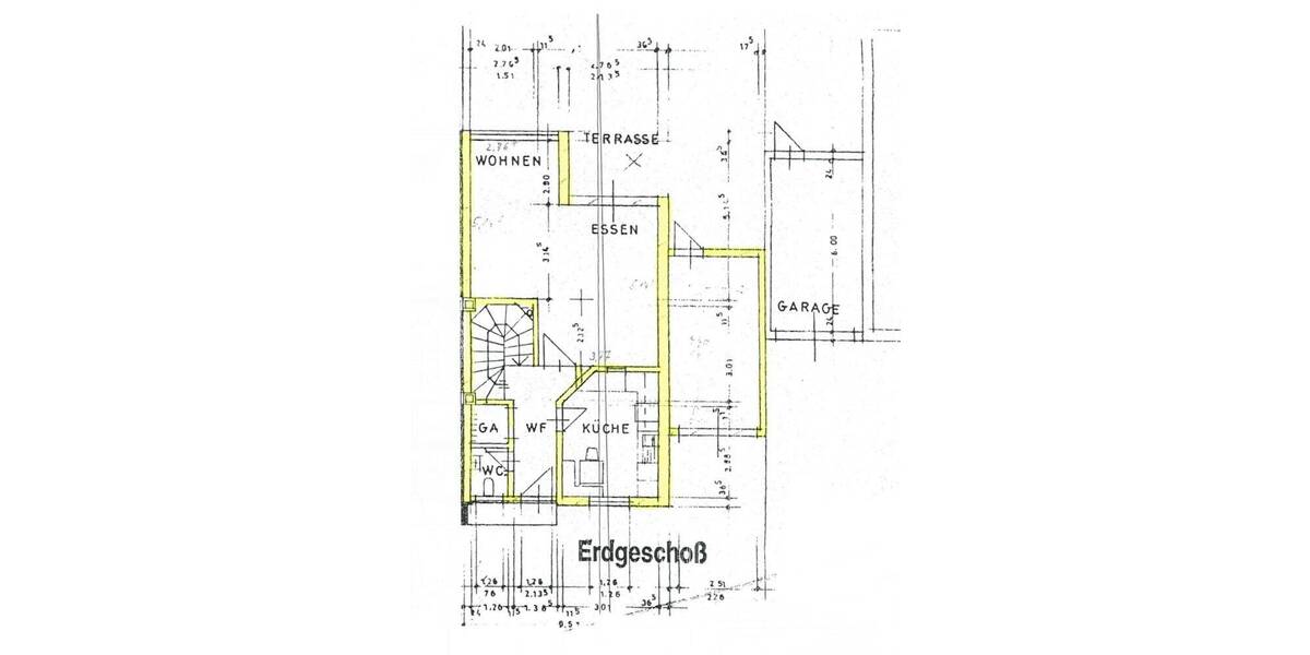 Reihenmittelhaus Bielefeld / Gellershagen Innenstadt - 4 Zimmer, 120 m&sup2;, 1.200&euro; | Angebot:26825085