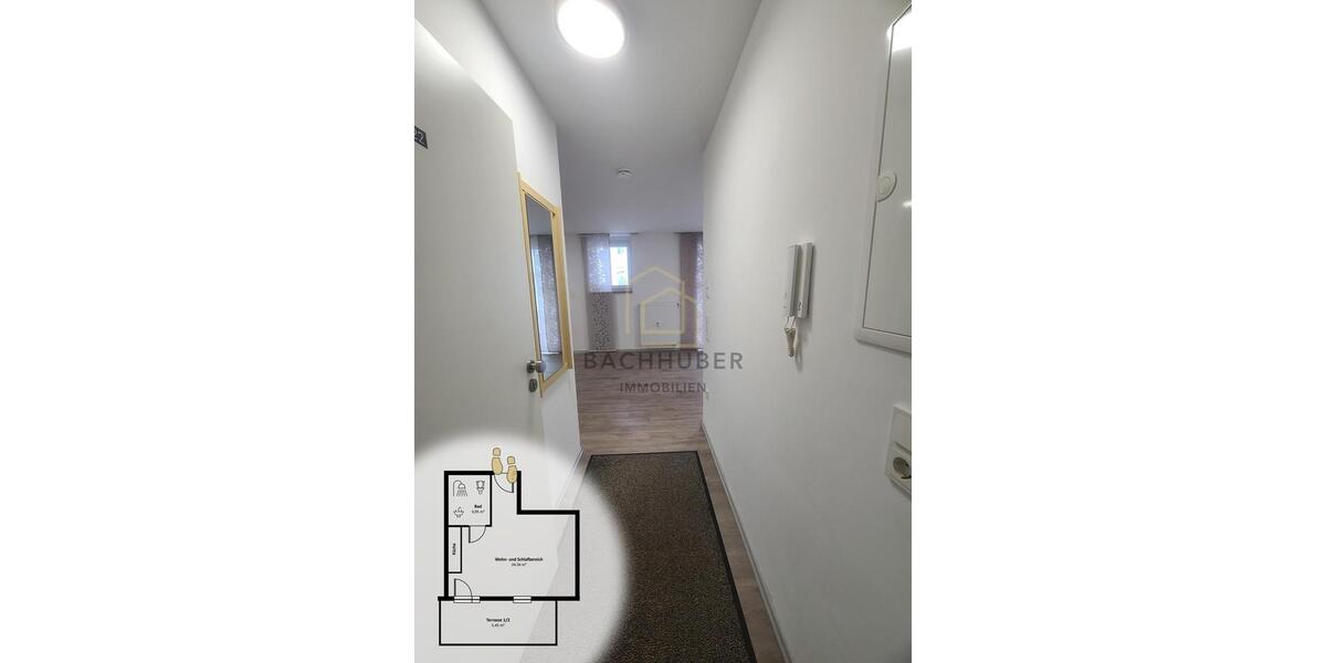 Etagenwohnung Nabburg - 1 Zimmer, 30 m&sup2;, 465&euro; | Angebot:23908253